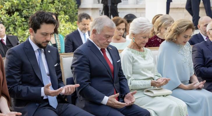 King, Crown Prince attend Princess Aisha bint Faisal's wedding