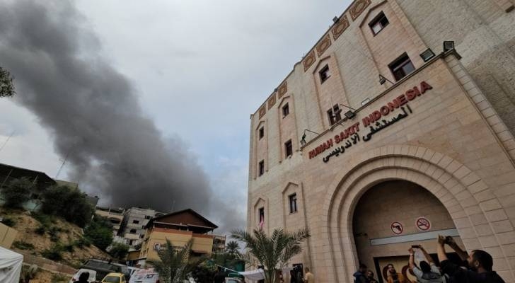 'Israeli' forces besiege Indonesian Hospital with drones, targeting Intensive Care Unit