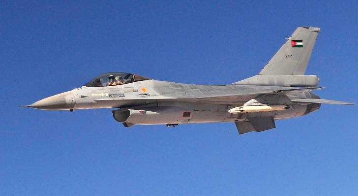 Jordan air force confirms delivery of first F-16 block 70 fighter jets