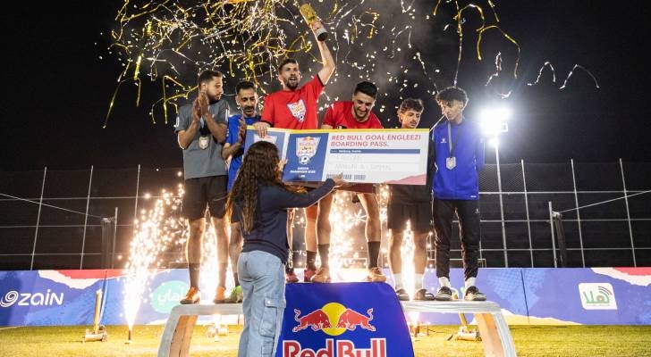 Team 'FALCONS' takes crown as champions of Red Bull Goal Engleezi in Jordan