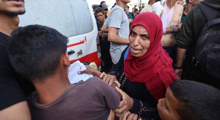Over 20 killed as "Israeli" forces open fire at Gaza aid distribution site