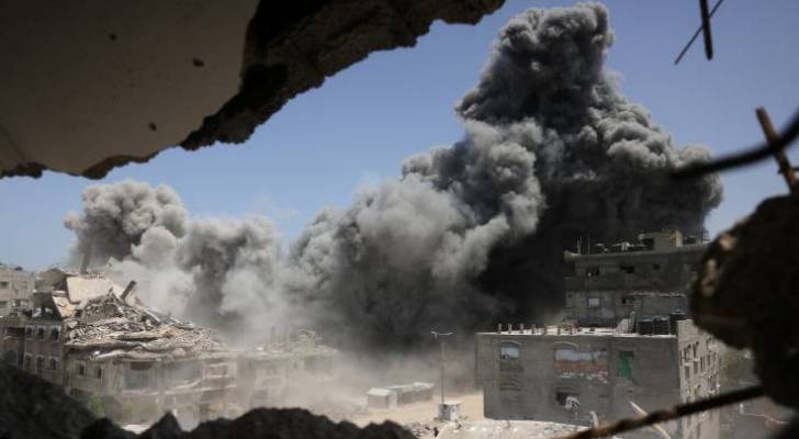 'Israeli' drones strike Aqsa Hospital for 11th time, causing major damage