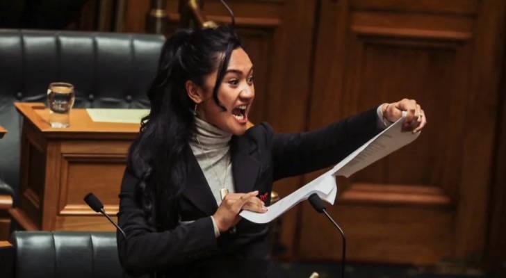 Three Māori MPs suspended from New Zealand Parliament over haka protest