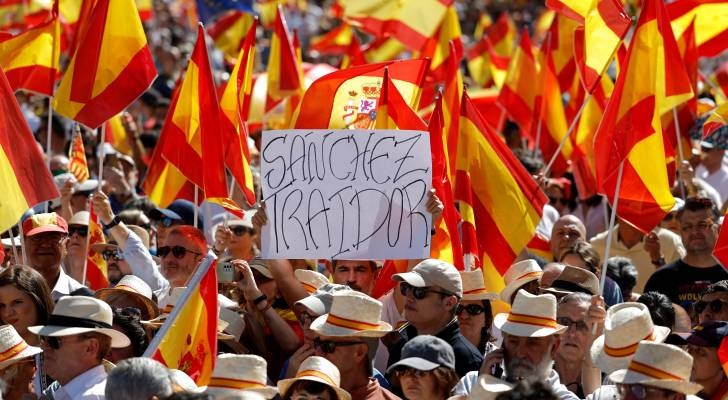 Tens of thousands join anti-government protest in Madrid