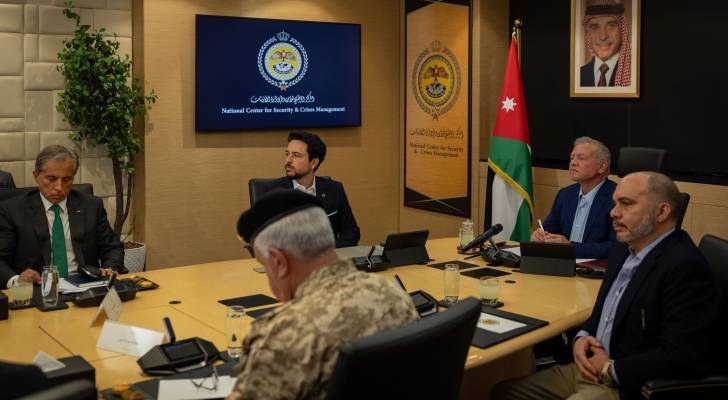 King reviews Jordan's readiness for repercussions of ‘Israel' attack on Iran