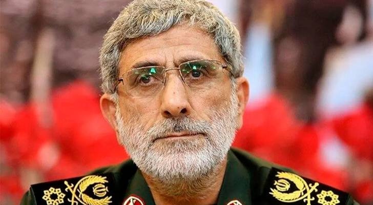 Still alive: Iran's Quds Force commander Esmail Qaani appears after reports of assassination
