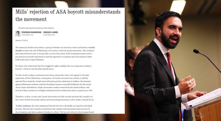 Unearthed 2014 article shows Zohran Mamdani's early advocacy for Palestinian rights