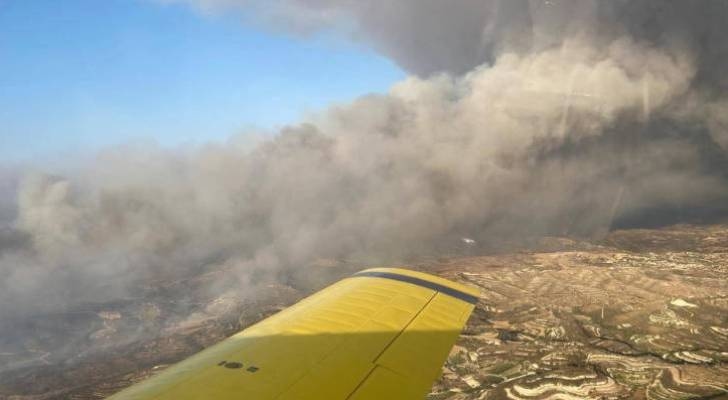 Jordanian Armed Forces assist in battling wildfires in Cyprus