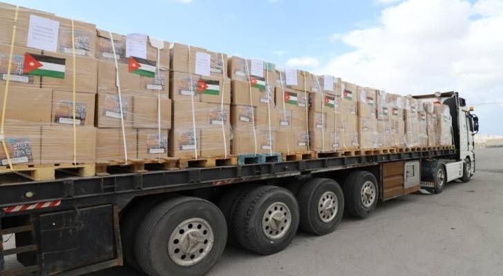 Jordan says 'Israeli' settlers intercepting its Gaza aid convoys