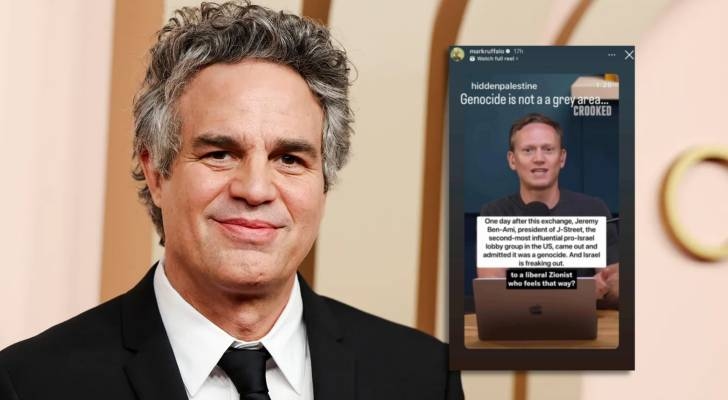 'Genocide is not a grey area": Mark Ruffalo calls out Gaza genocide deniers