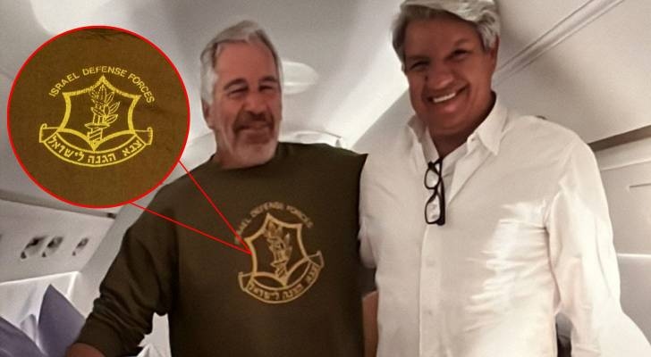 New photo surfaces of Jeffrey Epstein wearing 'Israeli' forces shirt