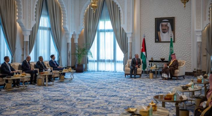 King Abdullah II returns to Jordan after working visit to Saudi Arabia