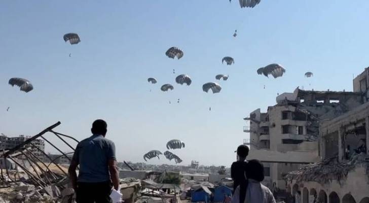 In coordination with Jordan, UAE conducts 71st humanitarian airdrop