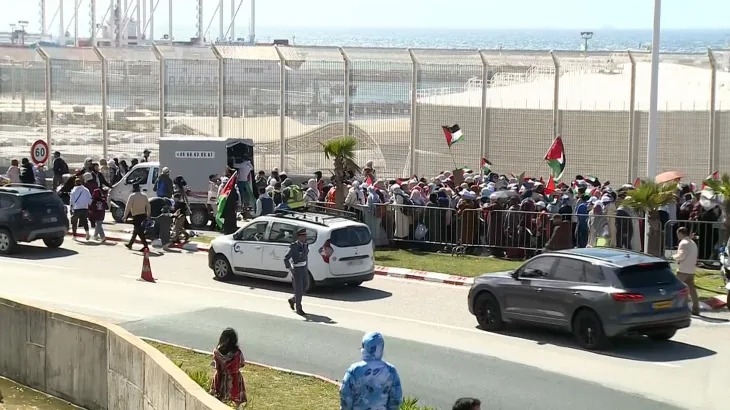 أكبر ائتلاف حقوقي في المغرب يندد بـ 'فتح موانئ المغرب أمام سفن الإبادة'