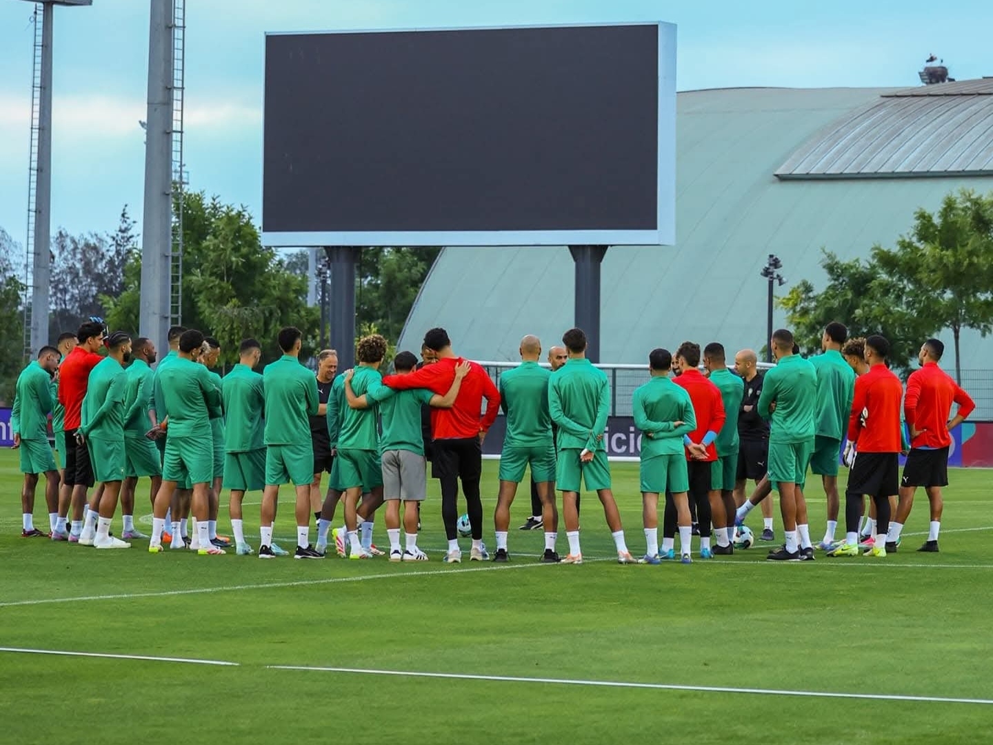 المنتخب المغربي يكثف استعداداته بقوة لمواجهتي تونس والبنين