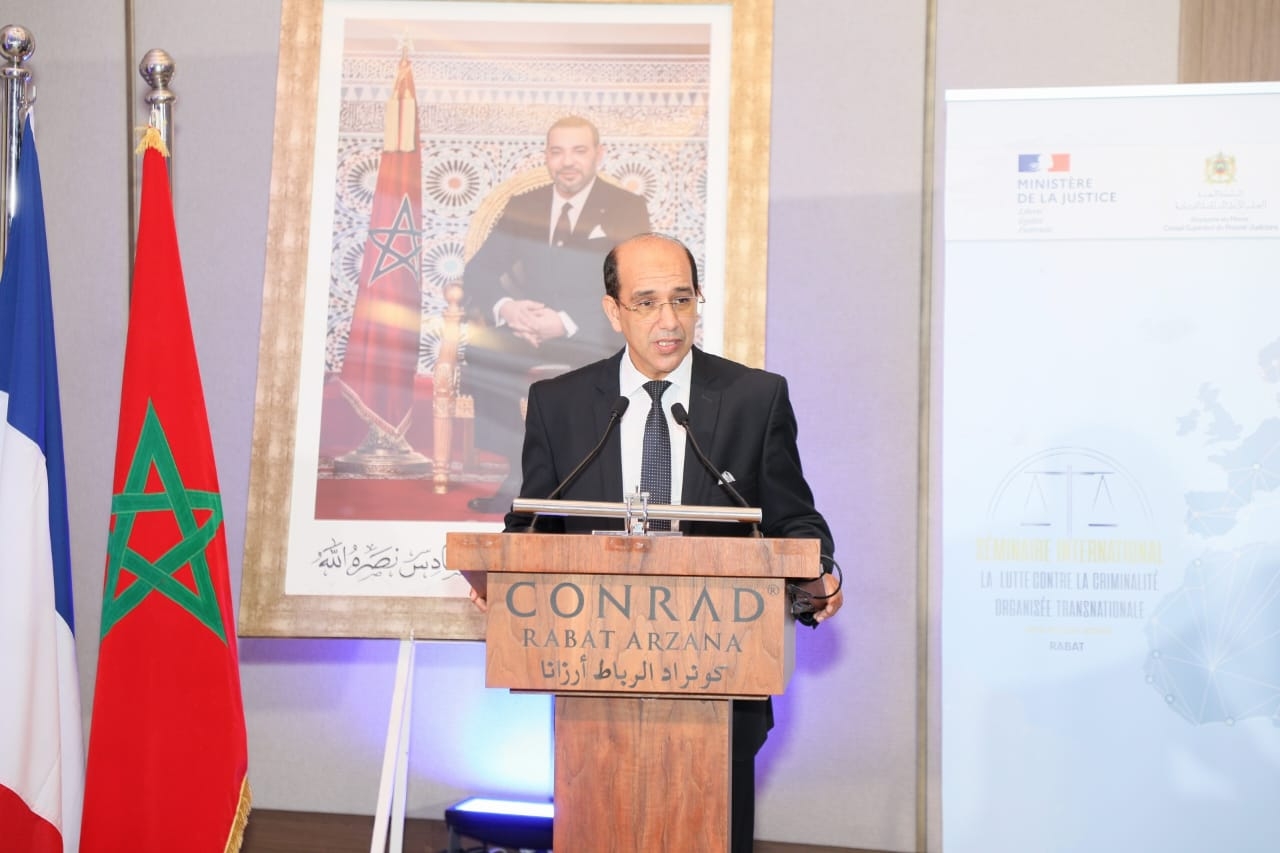 البلاوي يدعو إلى تعزيز التعاون الدولي لمكافحة الجريمة المنظمة العابرة للحدود