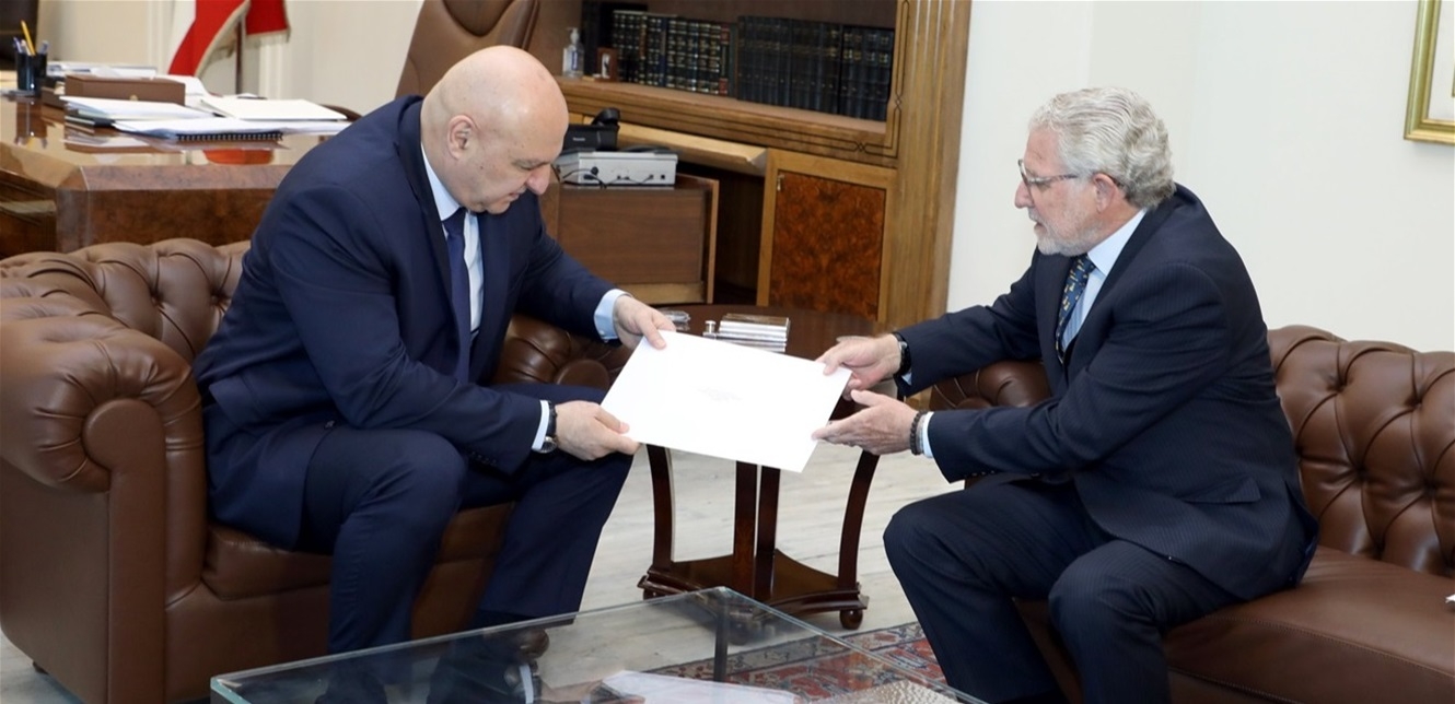 الرئيس عون تسلّم دعوة للمشاركة في مؤتمر الأمم المتحدة الدولي الرابع لتمويل التنمية في إشبيلية