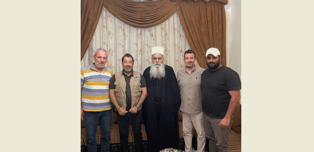 رئيس مؤسسة علي قصب الخيرية زار كبير مشايخ البياضة في حاصبيا: تأكيد العيش المشترك