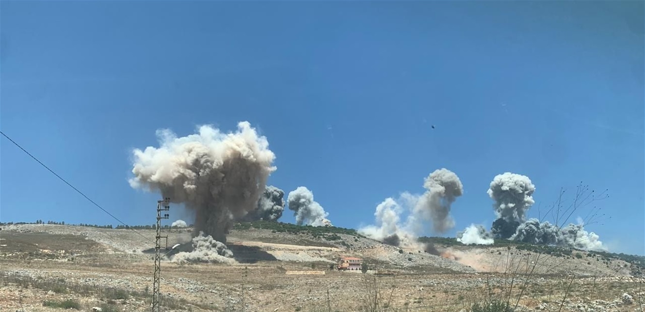 الجيش الإسرائيلي لم يستهدف اي مبنى مدني في جنوب لبنان