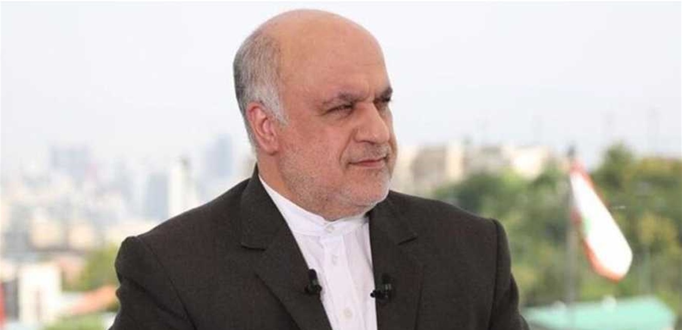 بعد زيارة لاريجاني.. منشور للسفير الإيراني