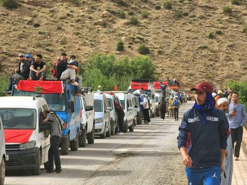 احتجاجات أيت بوكماز تُحاصر الحكومة في البرلمان