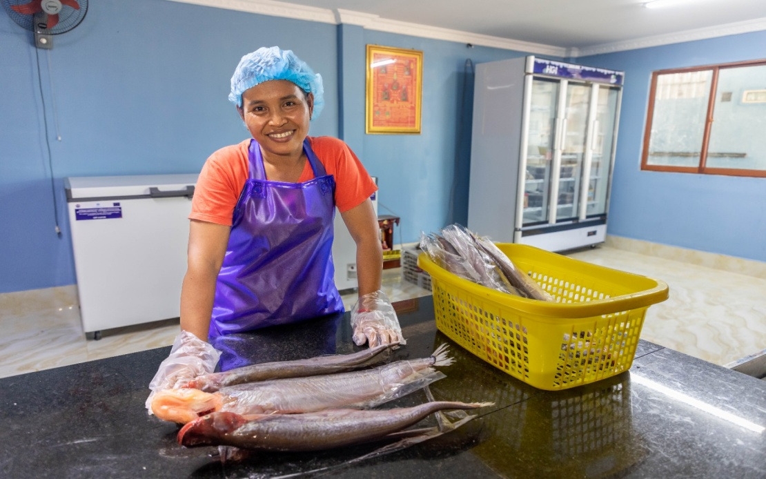 Cambodian Women Rising To Tap Global Fishery Products Market