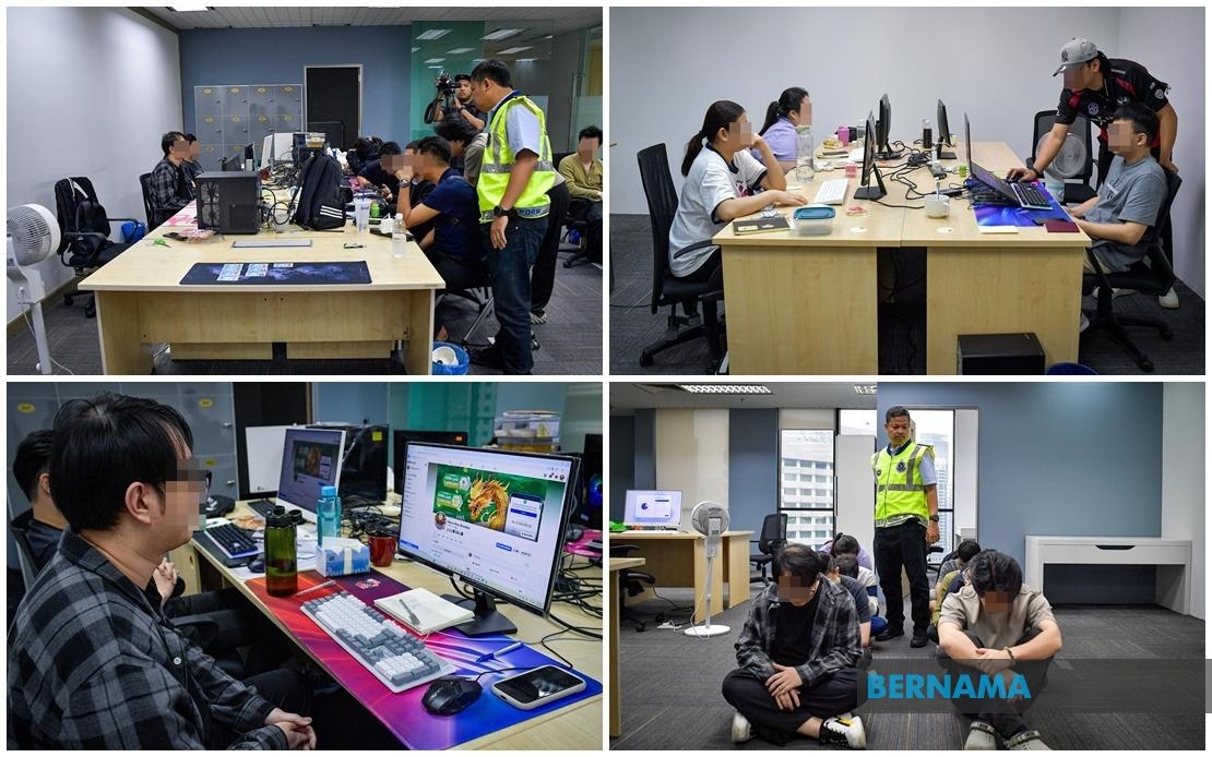 Police Raid Online Gambling Call Centre, Arrest 13