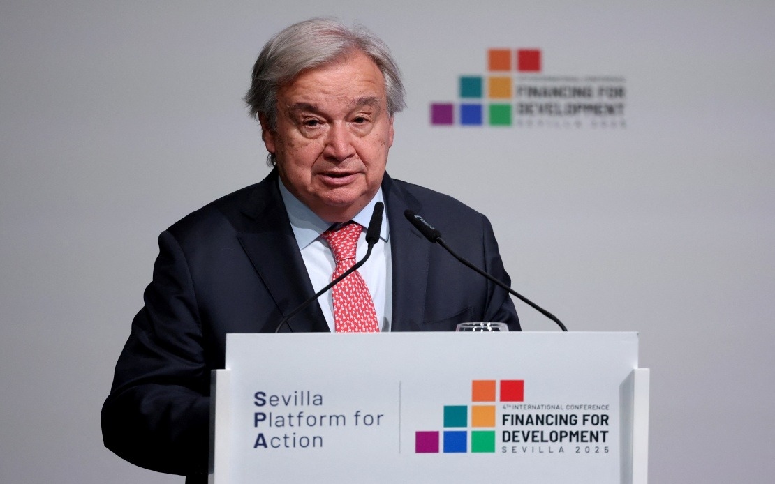 UN Chief Warns Of ‘Decimated' Aid Budgets At Development Conference In Spain
