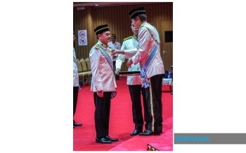 Mohamad Fauzi Conferred D.G.P.N Award In Conjunction With Penang Governor's Birthday