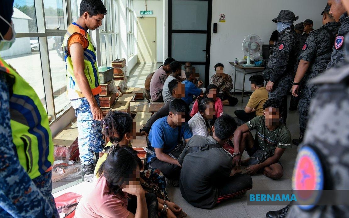 64 Foreign Workers Detained In Kulim