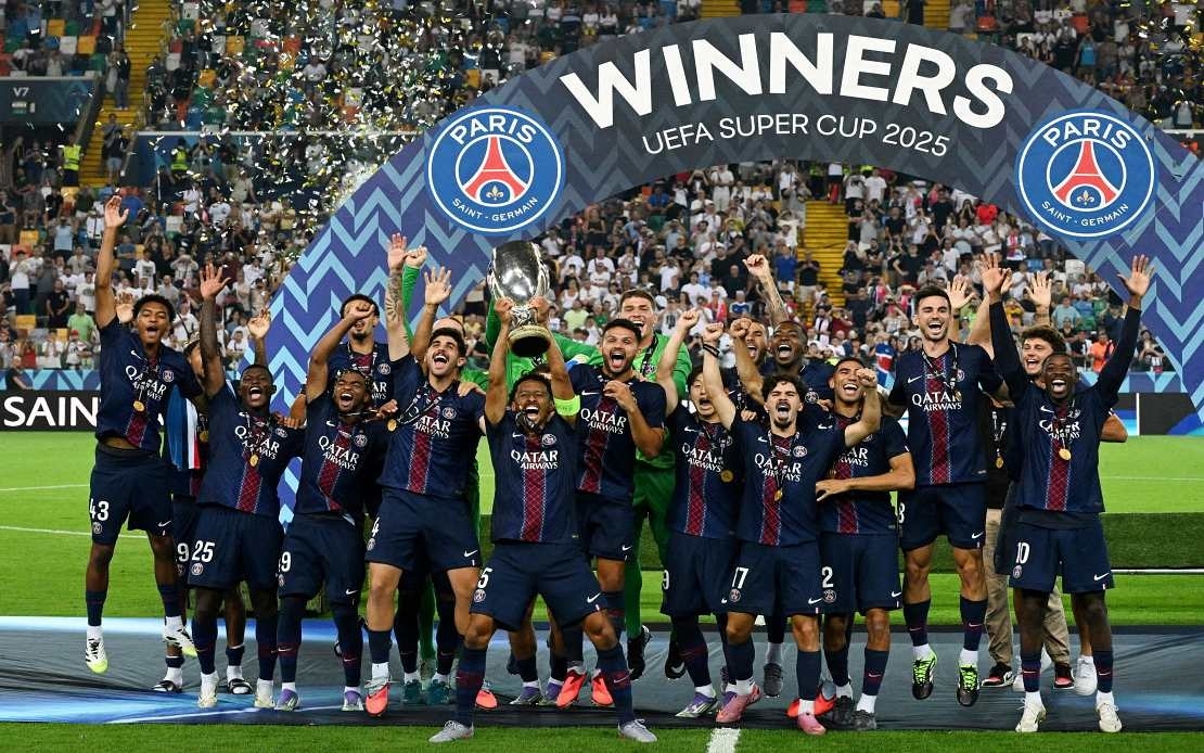 PSG Win UEFA Super Cup On Penalties Against Spurs