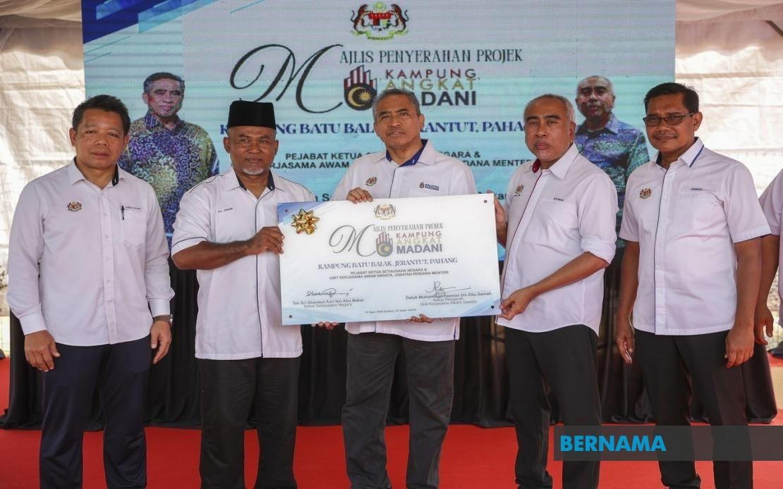 Four Projects Completed In Kg Batu Balak Under Kampung Angkat MADANI Initiative