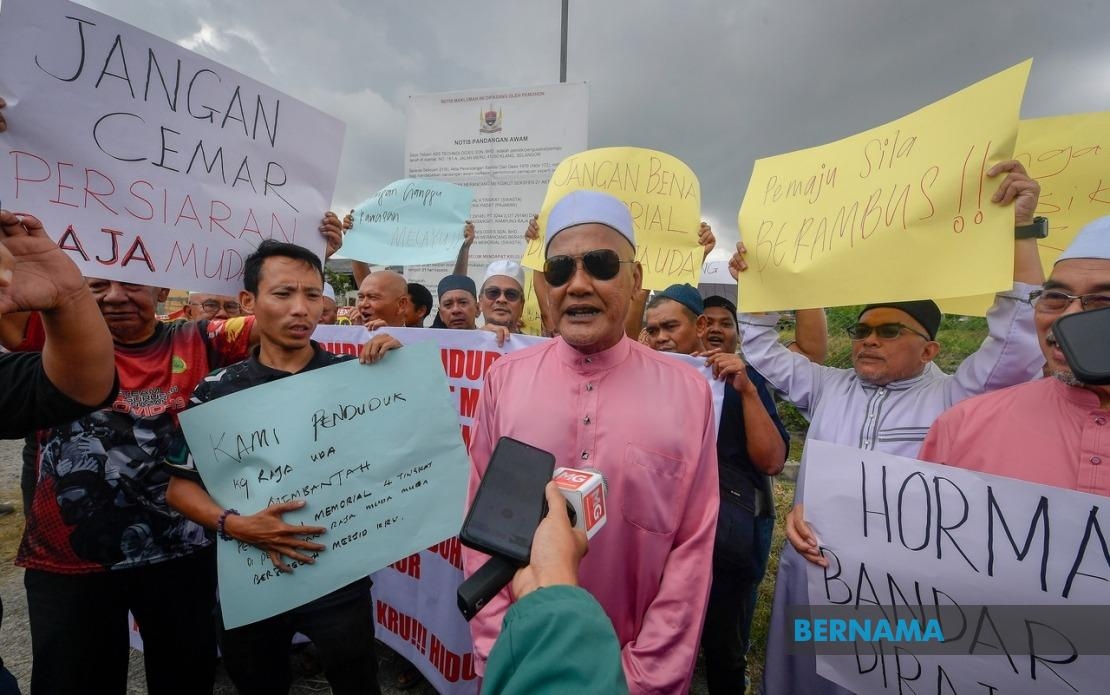 Kg Raja Uda Residents Seek Sultan Of Selangor's Intervention Over Columbarium Project