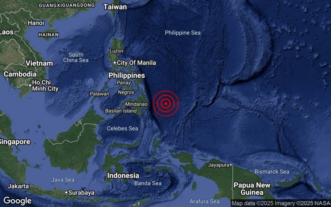 6.5-magnitude Quake Hits East Of Philippine Islands