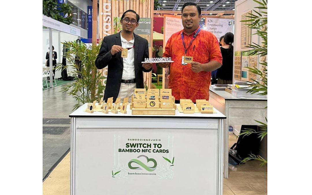 Bamboo Inovasia Launches Eco-Friendly NFC Card Made From Bamboo