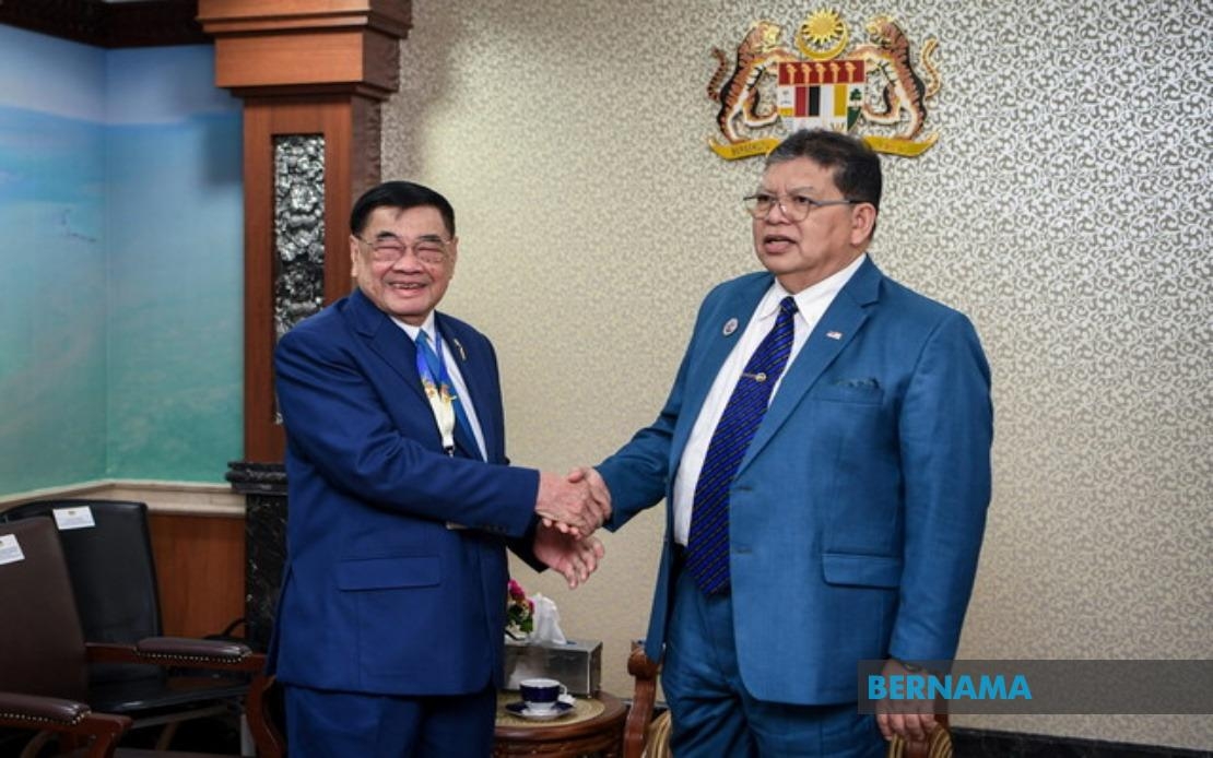 Cambodia's National Assembly First Vice-President Calls On Dewan Rakyat Speaker