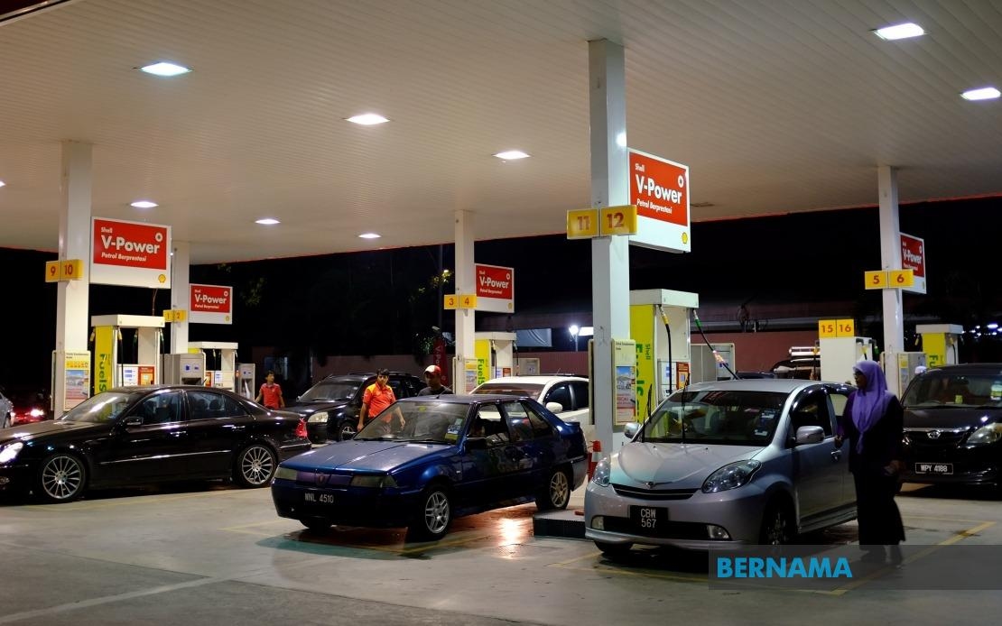 RON95 Unchanged, RON97 Up Seven Sen Per Litre
