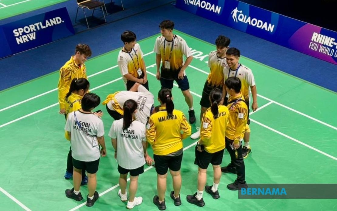 Malaysia Falls Short Against India In WUG Mixed Team Quarterfinal Thriller
