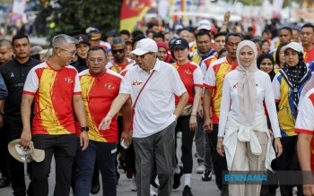 Sultan Selangor Joins In KITA Run