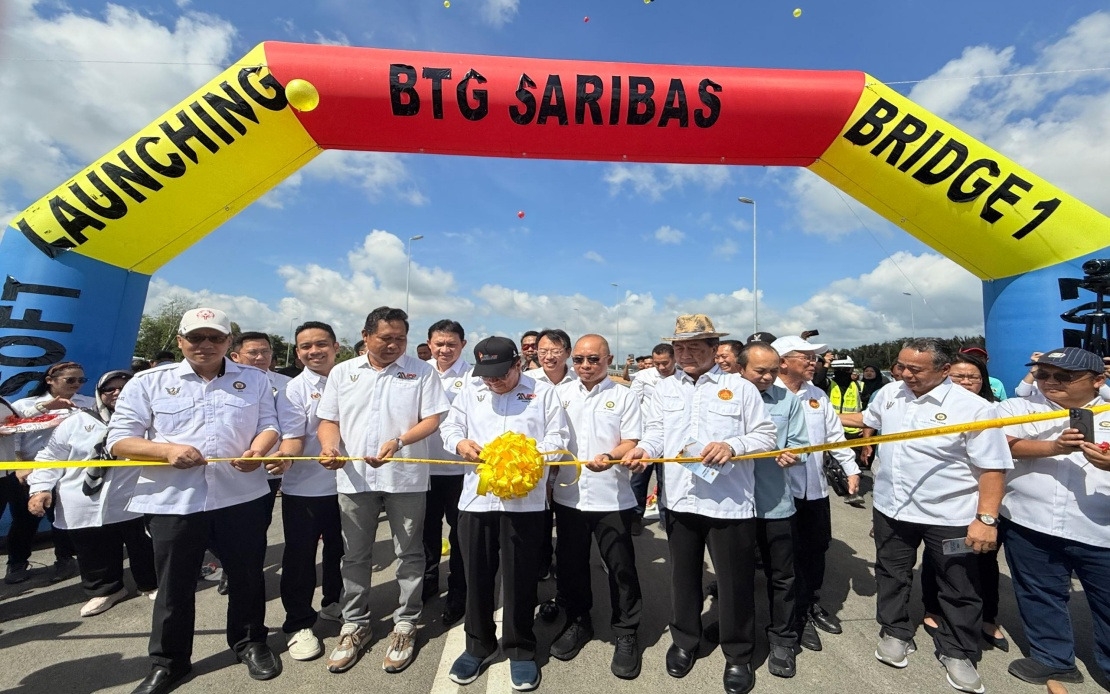 Batang Saribas 1 Bridge Fifth To Be Completed Under Sarawak Coastal Road Network