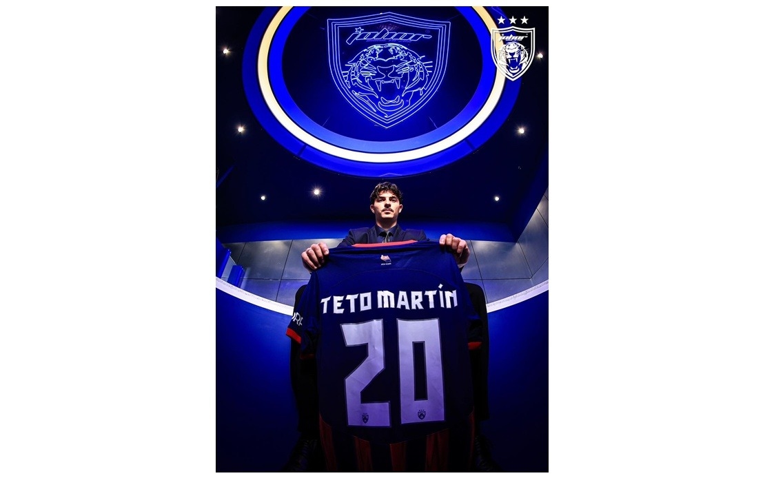 Spanish Midfielder Teto Martin Joins JDT