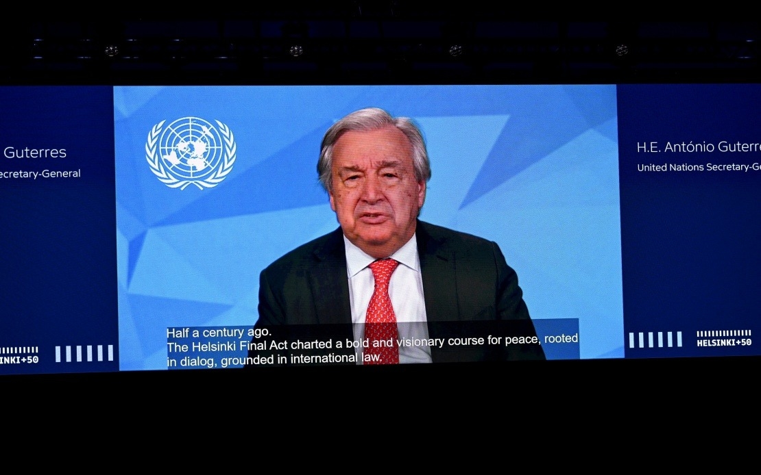 UN Chief Warns Of 'Dangerous Drift' As War, Mistrust, Disinformation Rise