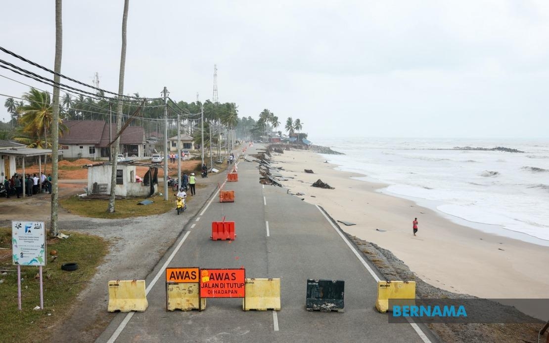 Kuala Nerus Coastal Erosion Control Project To Be Completed In Jan 2027