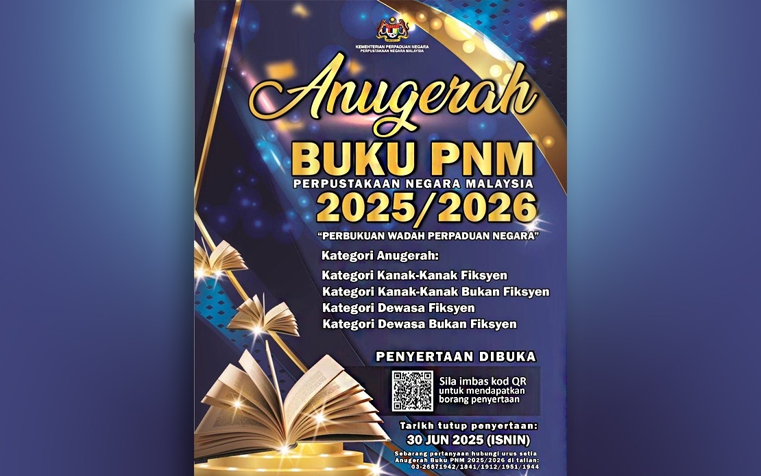 PNM Book Award 2025/2026 Now Open For Submissions From Local Publishers