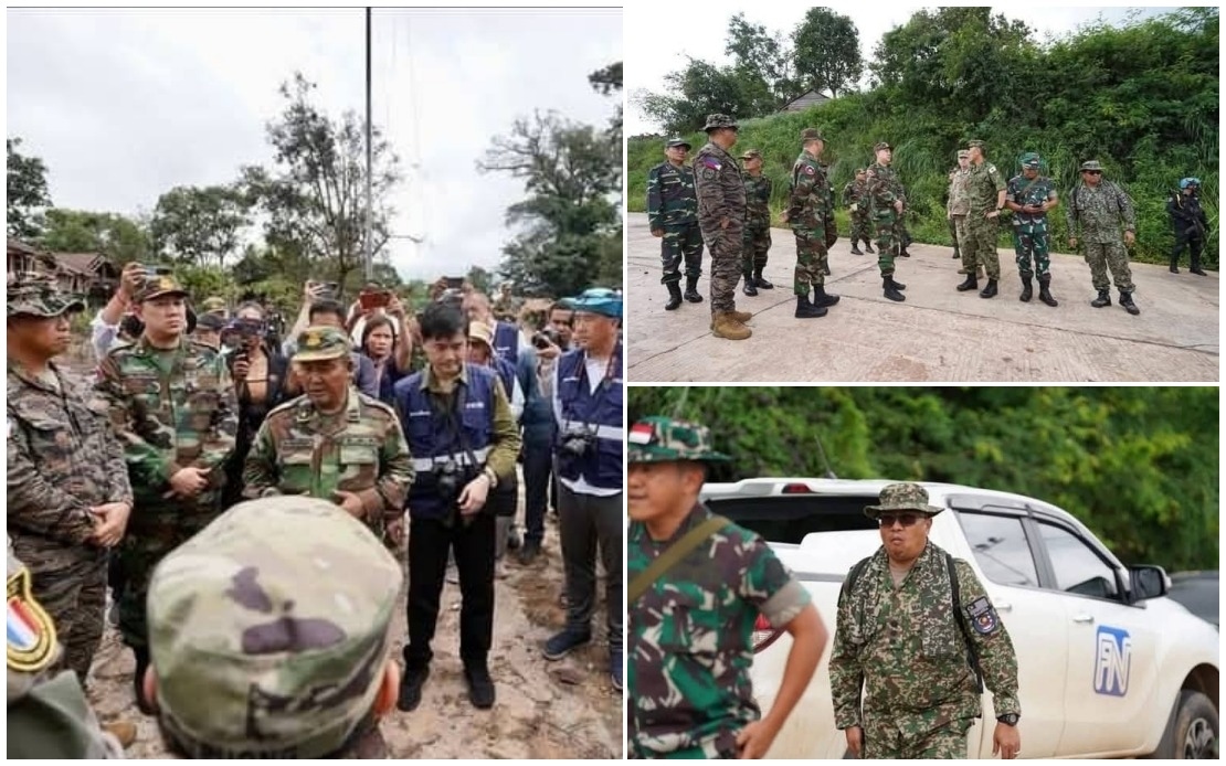 MAF Joins Diplomatic Military Visit To Cambodia-Thailand Border