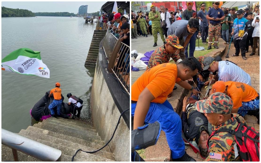 BASE Jump Mishap In Kuantan: One Injured, Two Safe
