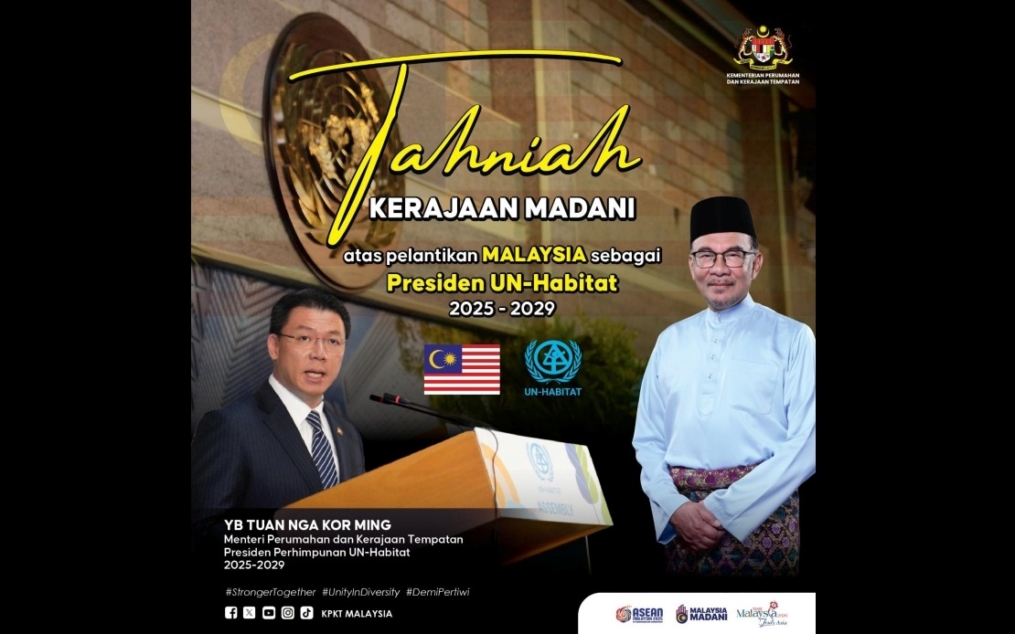 Malaysia Elected President Of Un-Habitat Assembly For 2025-2029 Term