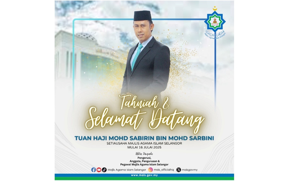 Former LZS CEO Mohd Sabirin Appointed New MAIS Secretary