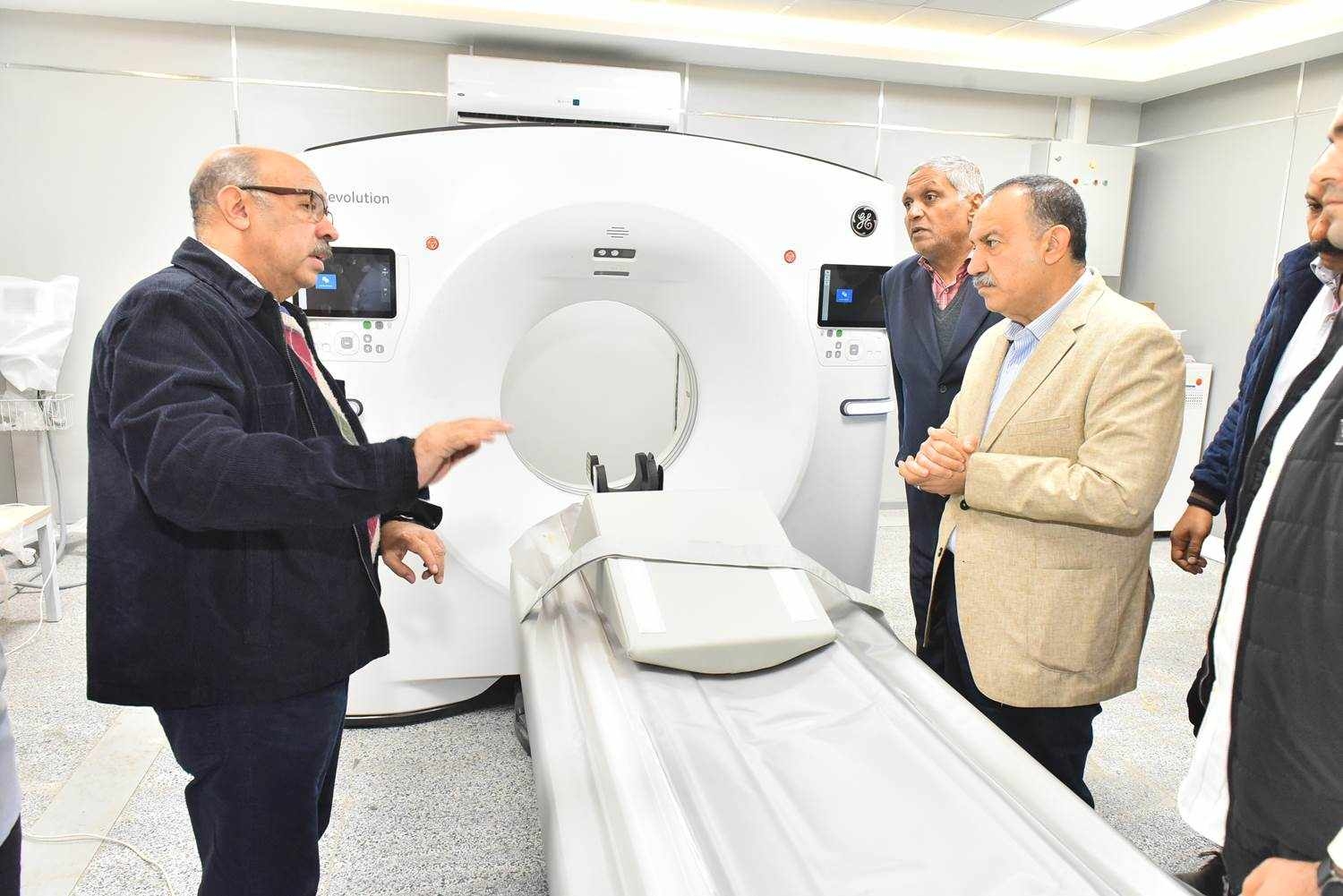 محافظ أسيوط يتفقد التشطيبات النهائية لتطوير مستشفى منفلوط المركزي