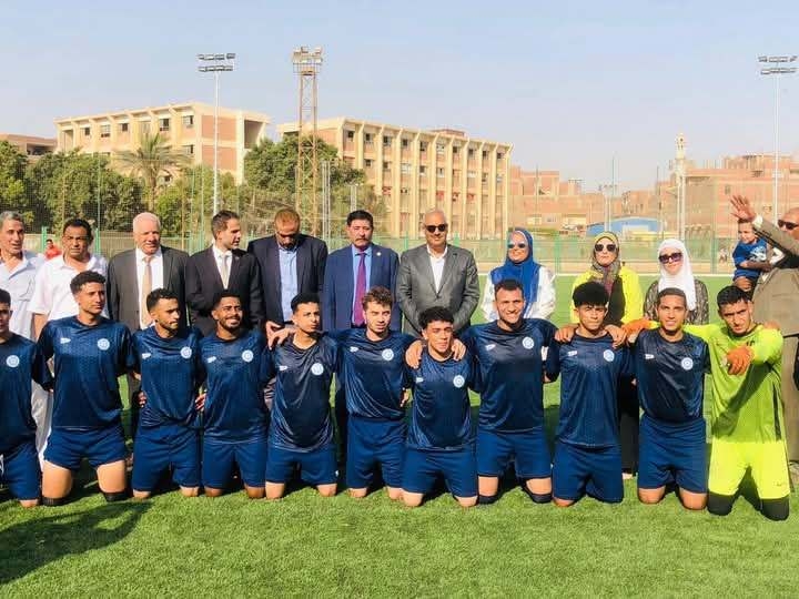 الصبروط يشهد المباراة الأفتتاحية لدوري مراكز شباب الجيزة النسخة الـ11
